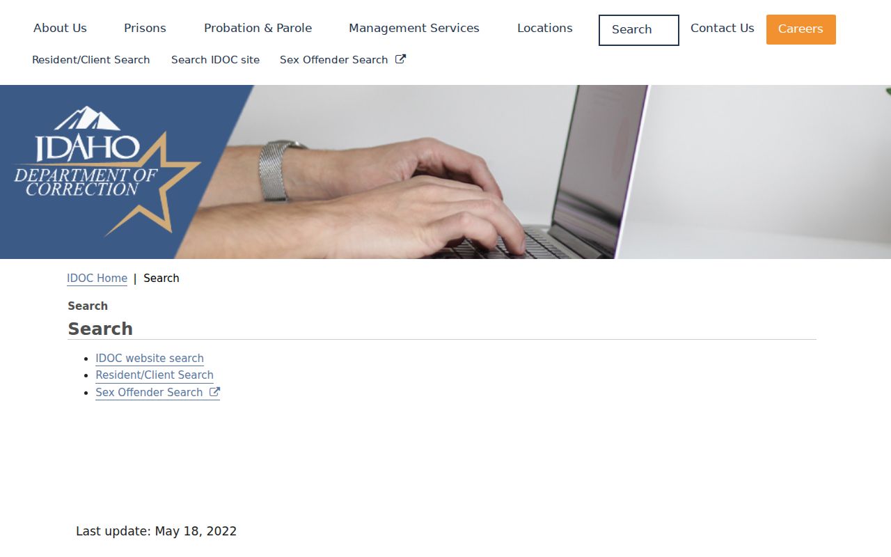 Idaho Falls resident lookup Idaho correctional search
